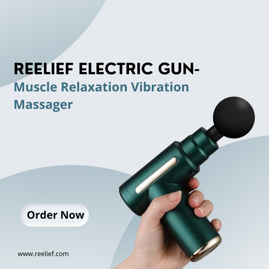 Reelief Electric Gun Muscle Relaxation Vibration Massager