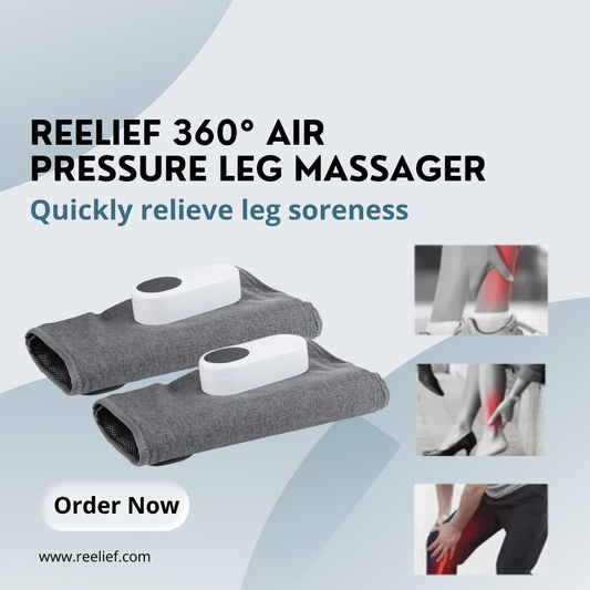 Reelief 360° Air Pressure Calf Massager | Leg Massager | Relax Leg Muscles
